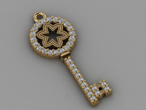 gc gold-h055 - Diamant-Halskette Schmuck Mode gold design Silber ring Luxus elegant scheint diamond Kunst Halskette gem Armband Ohrring Anhänger Saphir andere Halsketten 3d print model - Mito3D