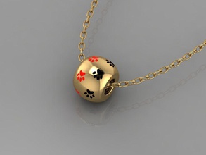 gc or h152 - collier de diamants bijoux la mode conception d'argent l'anneau luxe élégant shining le diamant art gem bracelet boucle d'oreille pendentif saphir d'autres des colliers 3d print model - Mito3D