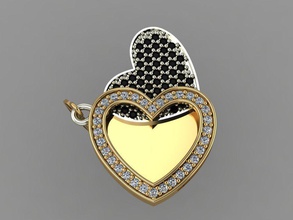 gc gold h176-Diamant-Halskette Schmuck Mode design Silber ring Luxus elegant scheint diamond Kunst Halskette gem - Armband Ohrring Anhänger Saphir andere Halsketten Ringe 3d print model - Mito3D