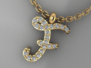 gc gold h213-diamond necklace jewelry fashion design silver ring luxury elegant shining diamond art gem bracelet earring pendant women neckalce rings 3d print model - Mito3D