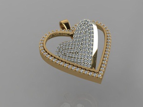 gc oro h250-diamante collar de la joyería moda diseño plata anillo lujo elegante brillante el diamante art gem pulsera colgante neckalce las mujeres los collares 3d print model - Mito3D