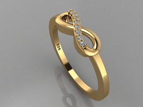 gc gold-t60 - Diamant-gold Schmuck Mode gold design Silber ring Luxus elegant scheint diamond Kunst gem Ringe Damen-ring gold-ring Anhänger-Halskette Diamant-ring genial 3d print model - Mito3D