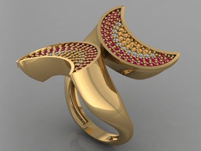 gc gold tw100 - Diamant-ring Schmuck Halskette Armband gem Edelsteine Mode design Silber ring Luxus elegant scheint diamond Ohrring Anhänger Saphir andere Ringe ebnen 3d print model - Mito3D
