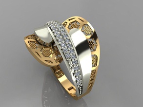 gc oro y007 diamante 3d modello gemme gioielleria moda design argento squillare lusso elegante splendente arte collana gemma braccialetto orecchino pendente donne nozze 3d print model - Mito3D