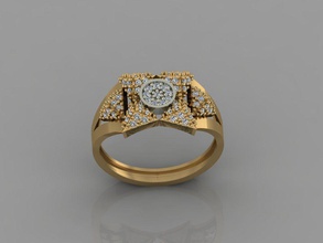 gc oro y022 - diamante modello 3d gemme gioielli moda il design argento anello di lusso elegante lucente art la collana gemma braccialetto orecchino ciondolo zaffiro altri 3d print model - Mito3D