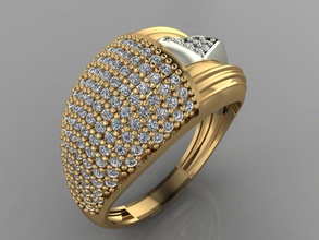 gc oro y034 - diamante modello 3d gioielli gemme moda il design argento anello di lusso elegante lucente art la collana gemma braccialetto orecchino ciondolo zaffiro altri 3d print model - Mito3D