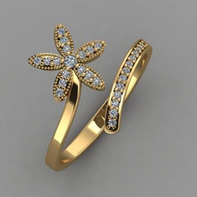 gc oro y044 - diamante modalità 3d gemme gioielli moda il design argento anello di lusso elegante lucente art la collana gemma braccialetto orecchino ciondolo zaffiro altri 3d print model - Mito3D