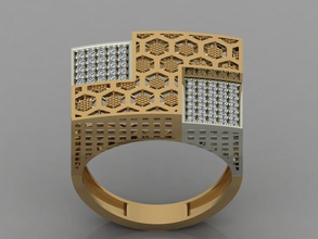 gc ouro y052 - diamante definir modelo 3d jóias gemas a moda o design de prata anel luxo elegante brilhando arte colar gem pulseira brinco pingente safira outros 3d print model - Mito3D