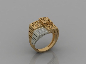 gc oro y056 - diamante modello 3d gioielli gemme moda il design argento anello di lusso elegante lucente art la collana gemma braccialetto orecchino ciondolo zaffiro altri 3d print model - Mito3D