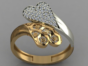 gc oro y064 - diamante modello 3d gioielli gemme moda il design argento anello di lusso elegante lucente art la collana gemma braccialetto orecchino ciondolo zaffiro altri 3d print model - Mito3D