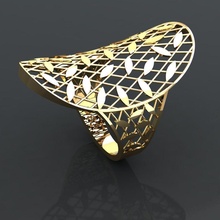 gc oro y268 diamante squillare moda design argento lusso elegante splendente arte collana gemma braccialetto pendente uomini gioielleria nozze donne anelli 3d print model - Mito3D