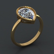 gc ouro y294 diamante anel moda Projeto prata luxo elegante brilhando arte colar gema pulseira pingente homens joalheria Casamento mulheres argolas 3d print model - Mito3D