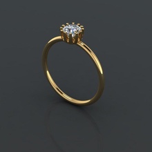 gc ouro y295 diamante anel moda Projeto prata luxo elegante brilhando arte colar gema pulseira pingente homens joalheria Casamento mulheres argolas 3d print model - Mito3D