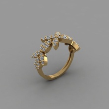 gc ouro y301 diamante anel moda Projeto prata luxo elegante brilhando arte colar gema pulseira pingente homens joalheria Casamento mulheres argolas 3d print model - Mito3D