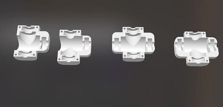 gear box bevel mikromodelle hogauge rc hobby diy mechanical parts 3d print model - Mito3D