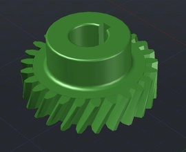 gears gear tool mechanical car wood science engineering 3d print model - Mito3D