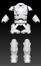 Getriebe Krieg Dominikaner Santiago Zahnräder Krieges Lebensgröße Stütze Replik Cosplay Spiel Rüstung realistisch Spielzeuge Spiele 3d print model - Mito3D