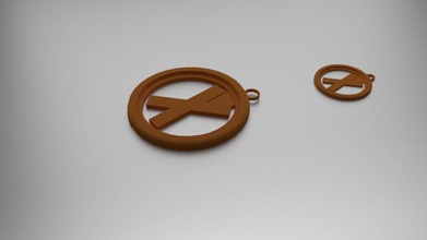 gebo pendant jewelry fashion norse pendants 3d print model - Mito3D