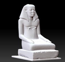 flauschige statue kunst zahl skulpturen 3d print model - Mito3D