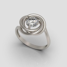 3 taş yüzük tasarımı takı parlak tasarım elmas nişan moda güzellik gem altın mücevher lüks evlilik platin değerli yazdırılabilir parlayan Gümüş sterling çeşitli stil 3d print model - Mito3D