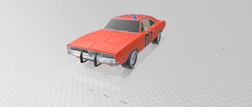 general sotavento esquivar cargador coche vehiculo 3d brillo realista unrealengine4 arte 3d print model - Mito3D