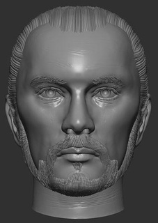 zod Super homen 2 clássico escultura digital zbrush 3d impressão pronto estátua cabeça arte esculturas 3d print model - Mito3D