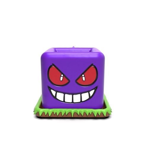 gengar topf maceta pokémon fantart pokebola anime juego pelicula videojuego spiel film estatua skulptur modellieren statue stl digital3d kunst skulpturen 3D print model - Mito3D