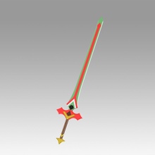 genshin impact kaeya travelers handy sword cosplay weapon prop replica hobby diy 3d print model - Mito3D