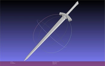 genshin impact lumine sword assembly 3d printing printable replica cosplay costume fantasy videogame player female games toys 3d print model - Mito3D
