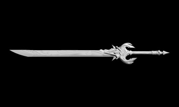 genshin impact primordial jade cutter sword bladed weapon games toys game accessories 3d prints model 3d print model - Mito3D