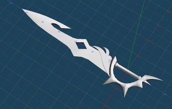 genk etki tartaglia bıçak ağzı 3d yazdır oyunlar oyuncaklar oyun aksesuarlar model 3d print model - Mito3D