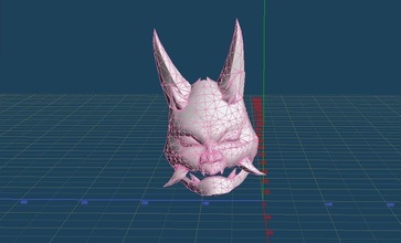 genshin impacto xiao máscara demonio cazador juegos juguetes juego accesorios 3d impresión modelo 3d print model - Mito3D