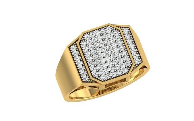 beyler yüzük altın yazdırılabilir mücevher gümüş yüzükler Solitaire grup parlak elmas nişan takı sterlin platin düğün damat küpe 3D print model - Mito3D