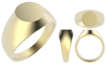 beyler mühür yüzük yüzükler gentsring yüzüğü sade yuvarlak halka takı mücevher classicgentssignetring 3d 3ddesign 3dp 3dprinting yazdırılabilir beylersignetring erkek 3d print model - Mito3D