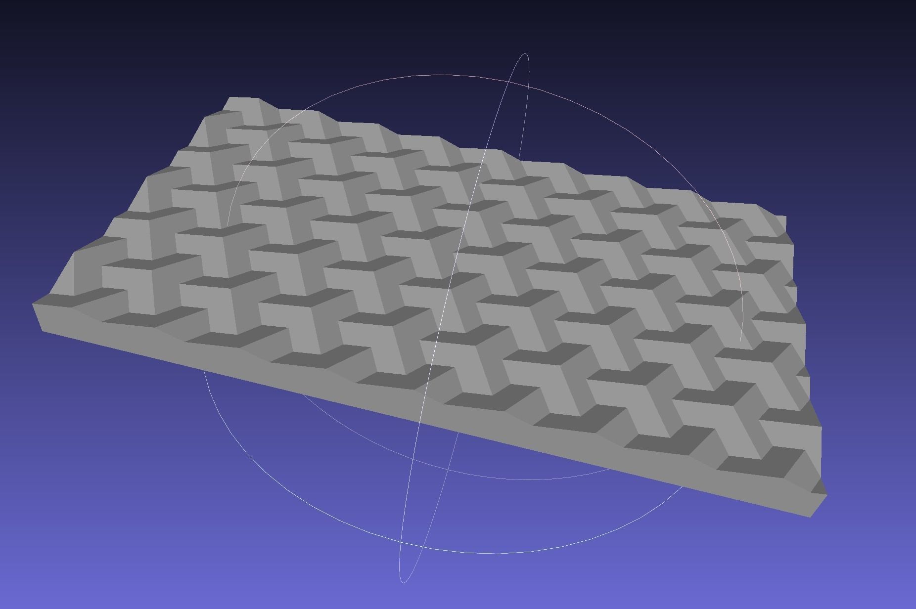 geométrico padronizar cubo Projeto arte joalheria 3D print model - Mito3D