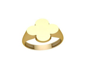 geometrischer ring 9 gold Schmuck bedruckbar ist Diagramm Halskette Silber Mode Diamant-ring gem sterling Juwel Hochzeit engagement Ringe 3d print model - Mito3D