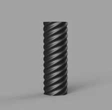 geometric vase geomtric 3d print 3dprint art other 3d print model - Mito3D