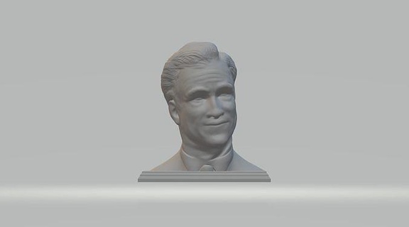 George çalı büst 3d model Leonard Spencer Vesika Yazdır yazdırılabilir heykel şöhret Amerika Birleşik Devletleri Devlet Başkanı şekil baskı minyatürler figürinler politik heykelcik erkek Sanat heykeller 3d print model - Mito3D