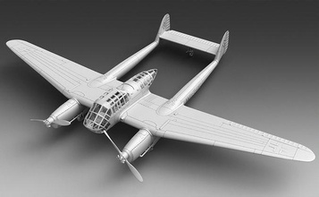 german plane f-189 army ussr war world danger 3d models printing dog games toys technic 3d print model - Mito3D