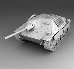 german tank hetzer war ww2 weapon germany ussr 3dmodel 3dprinting games toys 3d print model - Mito3D