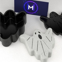 ghost bath bomb mold mould diy beauty spa handmade handcraft hobby hand tools 3d print model - Mito3D