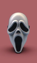 fantasma maschera 3dmodelmask cosplay fantasmi Giochi giocattoli 3d print model - Mito3D