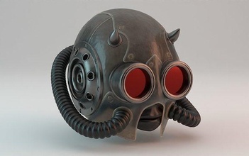 hayalet isimsiz gulyabani maske kask hükümdarlık 2022 şeytan iyi baba emiritus kaya metal cadılar bayramı kostüm oyunu bc siber punk sanat taramalar kopyalar 3d print model - Mito3D