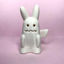 ghost pikachu pokemon halloween character fantasy games toys 3d print model - Mito3D