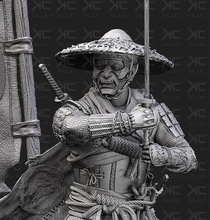 ghost of tsushima fanart samurai ghostoftsushima ps4 ps5 collectible statue 3dmodel japan video game videogame art sculptures 3d print model - Mito3D