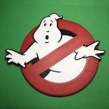 ghostbusters logo coaster ghost afraid comedy movies retro haunted horror ghosts homeware barware drinkware bar drink house accessories 3d print model - Mito3D