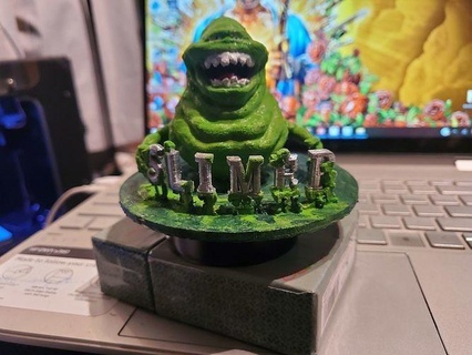 ghostbusters slimer bust ghostbuster ghost buster fanart fan art comics slimer slime  3d print model - Mito3D