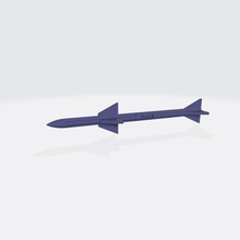 gi joe skystriker rakete 1 f14 gijoe flugzeug spiele spielzeuge 3d print model - Mito3D