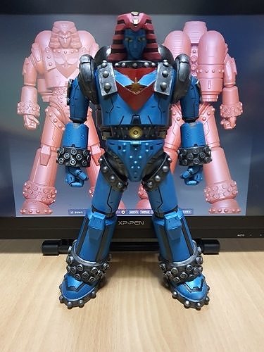 riese roboter toei tokusatsu monster repliken kunst scannt spiele spielzeuge 3D print model - Mito3D