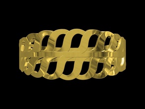 gift ring jewelry designe jewelcad gold shop rings 3d print model - Mito3D